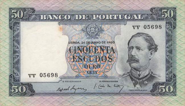 50 Escudos 24.7.1960 p.164